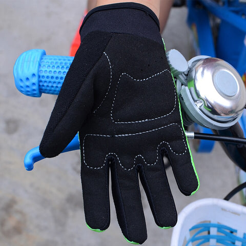 Child Full Fingers Cycling Gloves