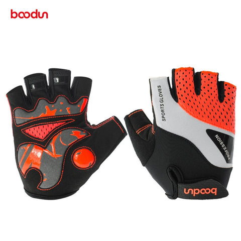 Shockproof Gel Pad Bicycle Gloves Half Finger Cycling Gloves