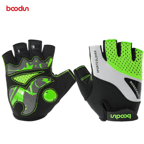 Shockproof Gel Pad Bicycle Gloves Half Finger Cycling Gloves