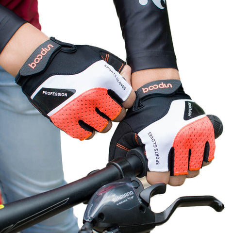 Shockproof Gel Pad Bicycle Gloves Half Finger Cycling Gloves